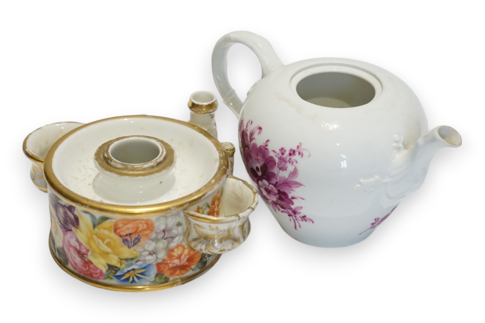 A Meissen Marcolini period teapot